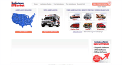 Desktop Screenshot of ambulancemarket.com